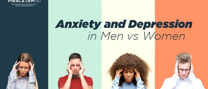 Anxiety and Depression in Men vs Women